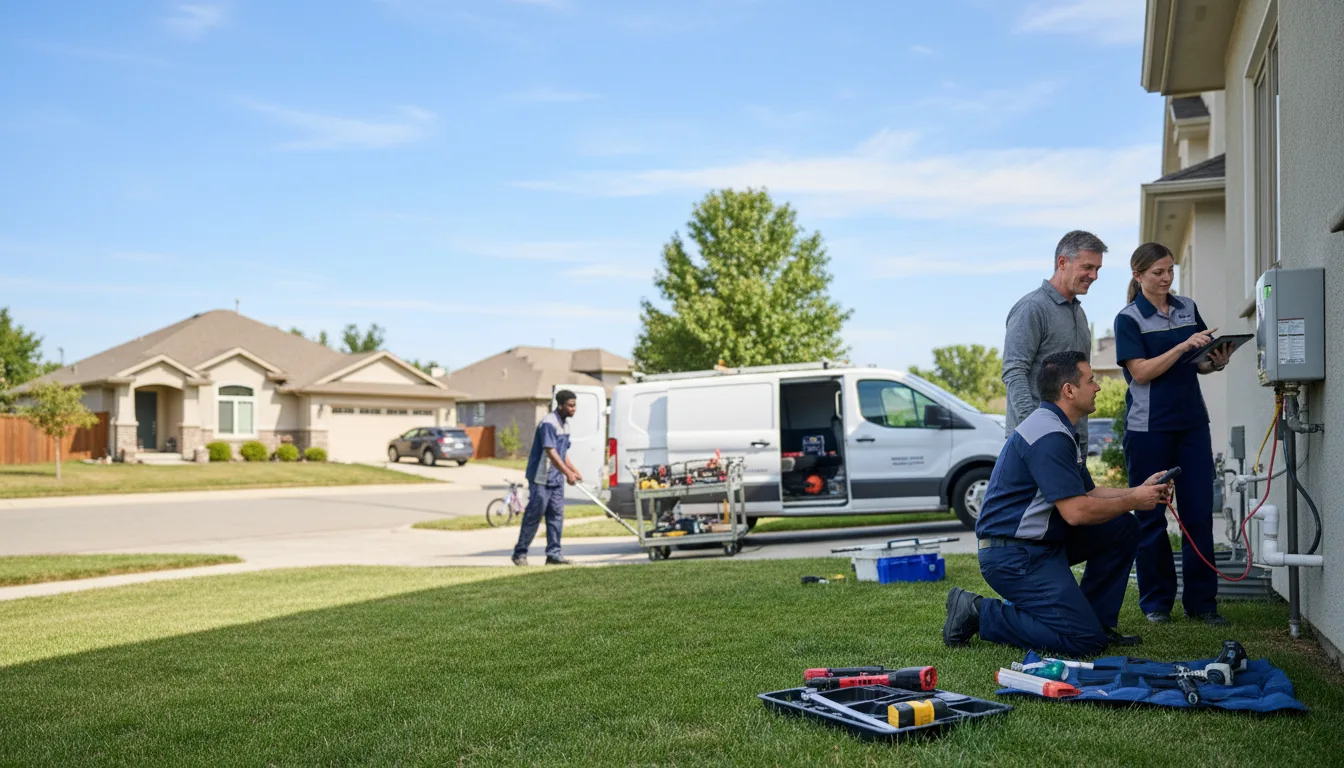 Tankless water heater service in Fairborn, OH